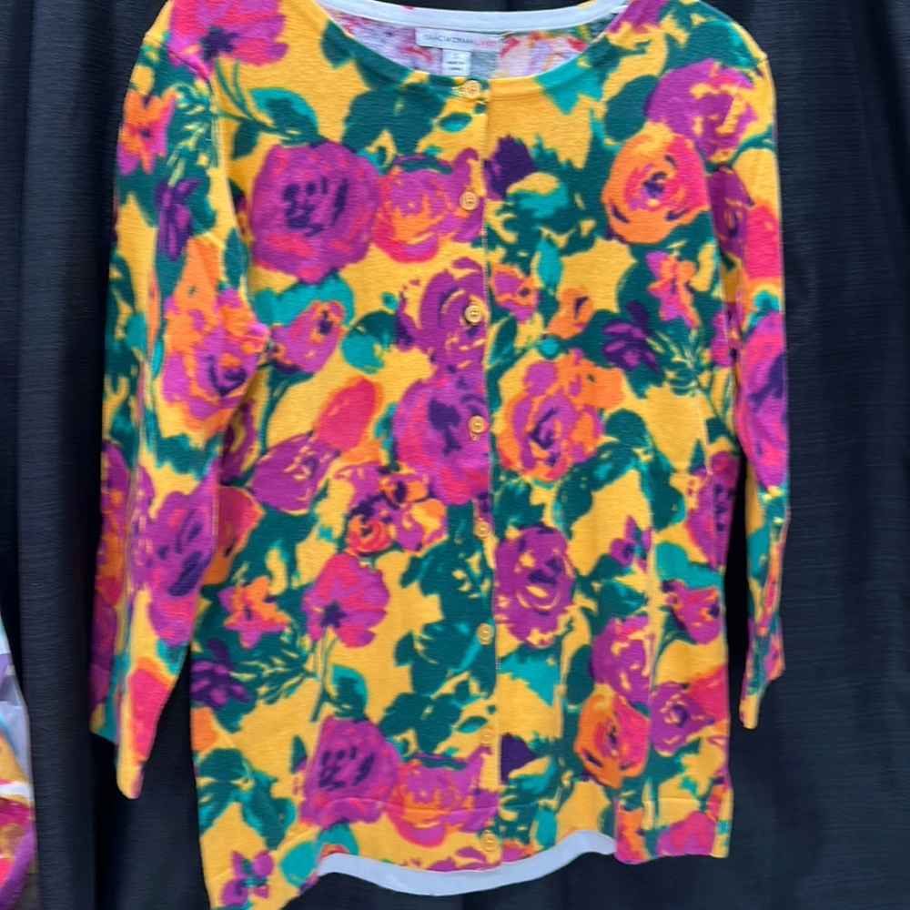 Isaac Mizrahi Cardigan Sweater